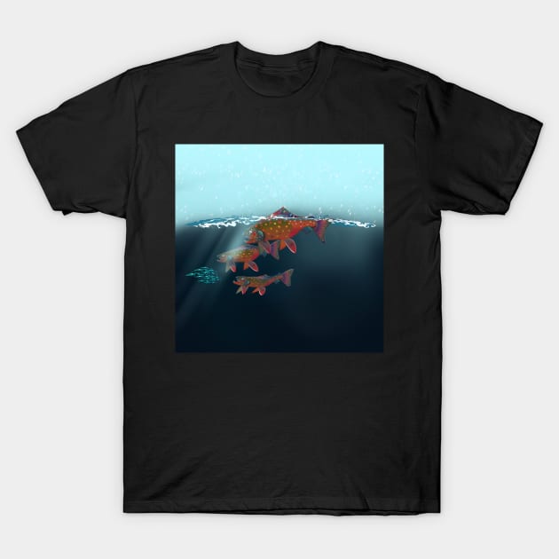 Arctic Hunting T-Shirt by MikaelJenei